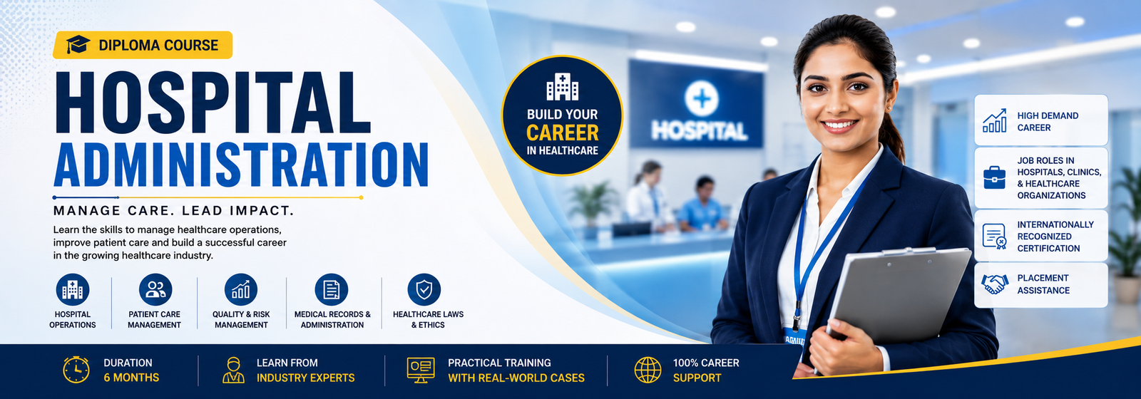Hospital Administration Course course at CADPOINT